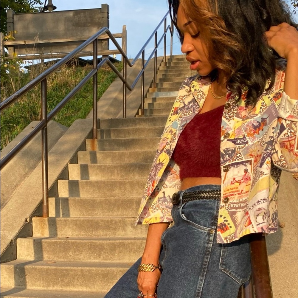 Multi colored jacket - Picture 2 of 6